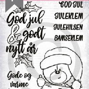Papirdesign - Clear stamps - Julebamse Tumblr Online