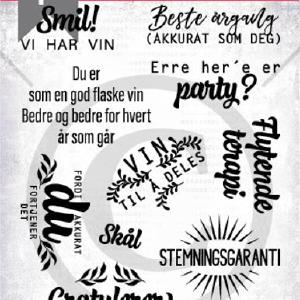 Papirdesign - Clearstamps - Vinetikett Discount The Cheapest