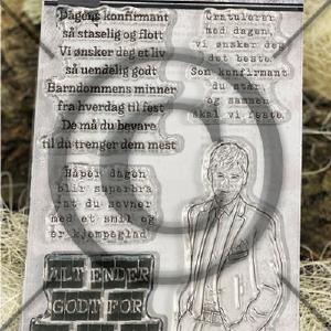 Papirdesign - Clearstamps - Tålmodighet Clearance Low Pice Fee Shipping