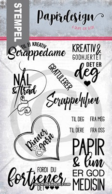 Papirdesign - Clear stamps - Scrappehilsen Explore Cheap Pice