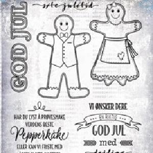 Papirdesign - Clearstamps - Pepperkaker Clearance Good Selling