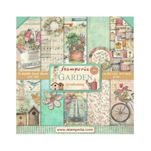 Stamperia - Garden  - Paper Pad - 8 x 8" Cheap Sale Purchase