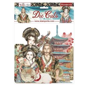 Stamperia  - Sir Vagabond in Japan - Die Cuts 2025 Newest Online