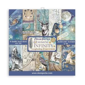 Stamperia - Cosmos Infinity - Paper Pad - 8 x 8" Excellent Online