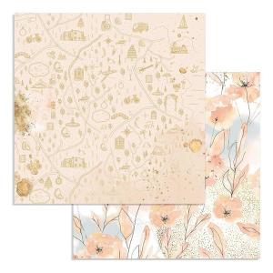 Stamperia - Love Story - Watercolor Flowers   - 12 x 12" Sale Deals