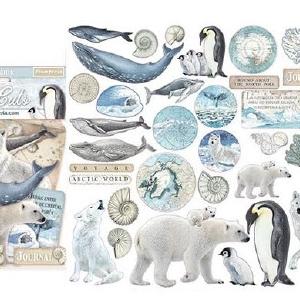 Stamperia  - Arctic Antarctic- Die Cuts Free Shipping 2025 New