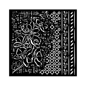 Stamperia - Orchids and Cats - Stencil - Pattern Best Place To Buy Online