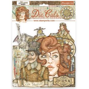 Stamperia  - Sir Vagabond Aviator - Chipboard - Die Cuts With Mastercard Cheap Online