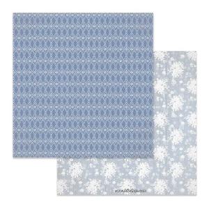 Stamperia - Texture - Flowers on Light Blue Background  12 x 12" Free Shipping New Styles