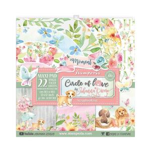 Stamperia - Circle of love - Paper Pack   12 x 12"    (22 pk) Choice Online
