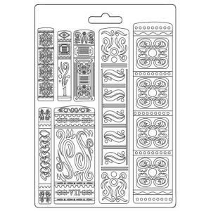 Stamperia  - Soft Mould -  Vintage Library - Books - A5 Cheap Finishline