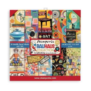 Stamperia - Bauhaus - Paper Pad - 8 x 8" New Styles For Sale