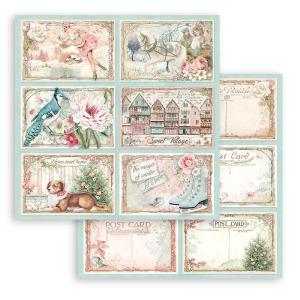 Stamperia  - Sweet Winter - Cards  paper  -   12 x 12" Collections