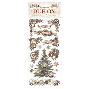 Stamperia - Rub Ons - Gear up for christmas - Gears Discount Visit New