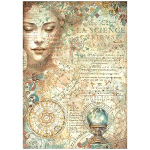 Stamperia - Fortune - Face - Rice Paper A4 Buy Cheap Limited Edition