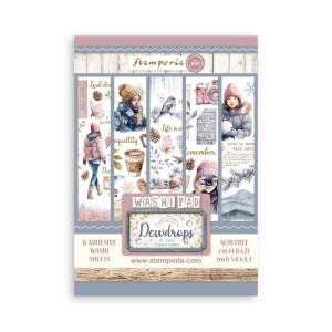 Stamperia - Dewdrops - Washi Pad A5 Free Shipping Very Cheap
