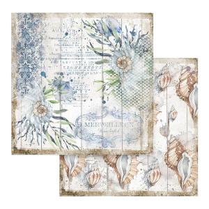 Stamperia - Romantic Sea Dream - Shell - 12 x 12" Discounts Sale Online