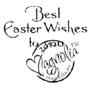 Magnolia - Little Easter - Best Easter wishes to you - Text Stamp Buy Cheap With Mastercard