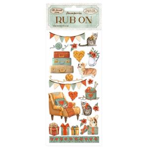 Stamperia - Rub Ons - All around christmas - Suitcases Discount Order