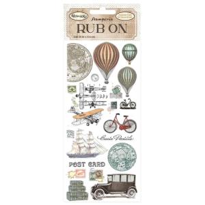 Stamperia - Rub Ons - Around the world - Balloons Cheap Sale Visit