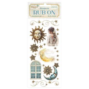 Stamperia - Rub Ons - Masquerade - Sun and moon Sale Wholesale Pice