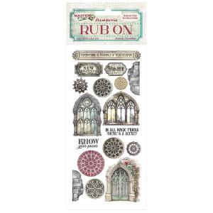 Stamperia - Rub Ons - Master of Magic - Gothic Windows Cheap New Styles