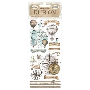 Stamperia - Rub Ons - Sea Land - Balloons Fast Delivery Online