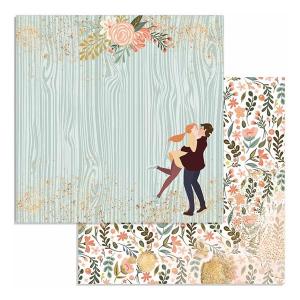 Stamperia - Love Story - Lovers   - 12 x 12" Free Shipping Shop Offer