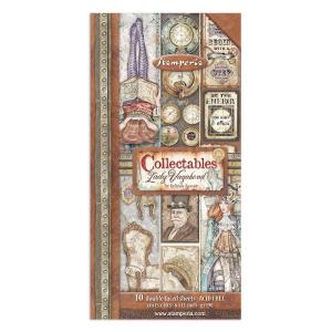 Stamperia - Lady Vagabond Lifestyle - Collectables - 10 pk -   6 x 12" Sale Outlet Locations