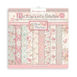 Stamperia - Rose Parfum -   Background Selection - Paper Pad - 8 x 8" Finishline Sale Online