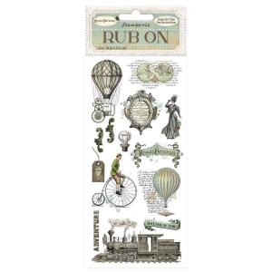 Stamperia - Rub Ons - Voyages Fantastiques - Balloons How Much Online