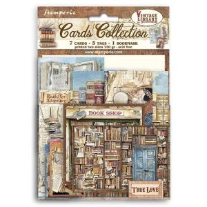 Stamperia - Vintage Library - Cards Big Sale Sale Online