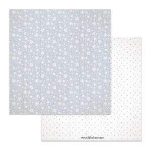 Stamperia - Texture - Snowflakes  12 x 12" Free Shipping Fashionable