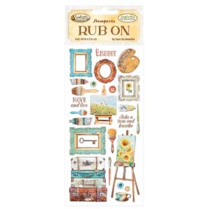 Stamperia - Rub Ons - Sunflower Art - Brushes and frames Buy Cheap Many Kinds Of