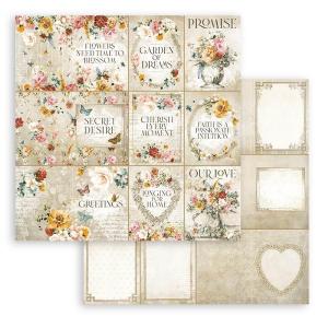Stamperia  - Garden of Promises - Cards  -   12 x 12" Latest
