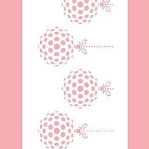 Nellie Snellen - Mixed Media Stencil - Slimline X-mas Baubles Inexpensive For Sale