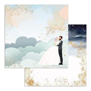 Stamperia - Love Story - Clouds   - 12 x 12" Sale Browse