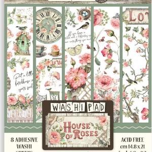 Stamperia - House of Roses - Washi Pad A5 Buy Cheap Cheapest Pice