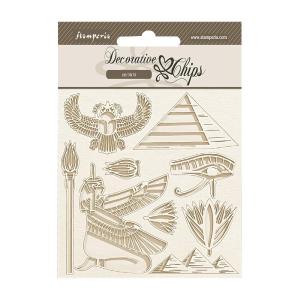 Stamperia - Fortune - Decorative Chips - Egypt Pyramid Websites Cheap Pice