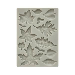 Stamperia  - Woodland - Silicon Mould -  Leaves - A5 Pices Cheap Online