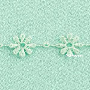 MM: Dilly Dally - Blue FLower Ribbon (metervis) Manchester Great Sale Cheap Pice