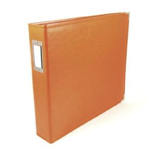 We R Memory Keepers - Classic Leather 12x12" Ring Album - Orange Soda Footaction Online