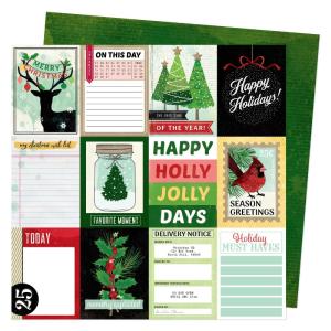Vicki Boutin - Evergreen & Holly - Jolly Days - 12x12" Buy Cheap Limited Edition