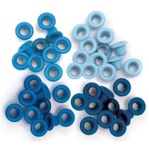 We R MemoryKeepers - Standard eyelets - Blue Clearance Nicekicks