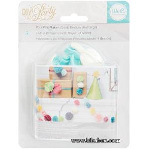 We R Memory Keepers - DIY Party - Pompom Maker Sale New