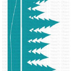 Trinity stamps - Dies - Forest Border Slimline Cheap Professional