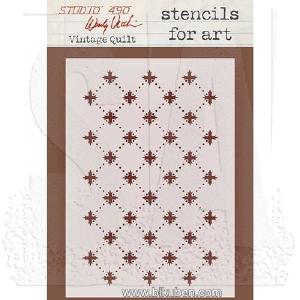 Wendy Vecchi Collection - Stencils - Vintage Quilt Sale Fast Delivery