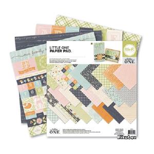 We R Memory Keepers - Little One - 12x12" Paper Pad Real Online