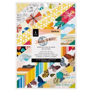Vicki Boutin  - Where to next  - Paper Pad  6" x 8" Free Shipping Clearance
