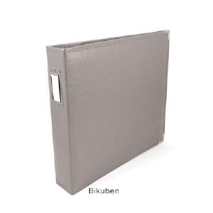 We R Memory Keepers - Classic Leather 12x12" Ring Album - Charcoal Grey Free Shipping The Cheapest